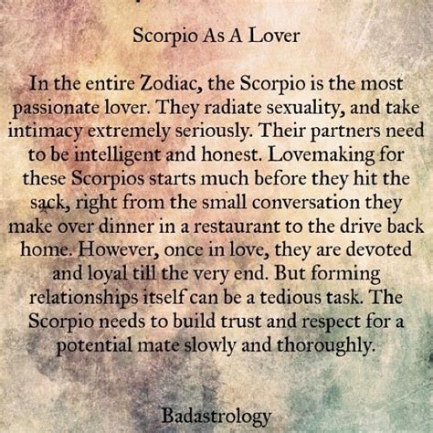 scorpio love quotes